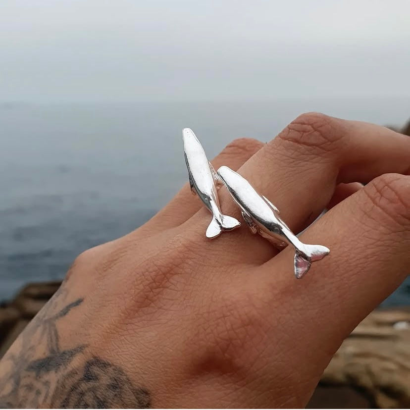 Anillo Ballenas en viaje