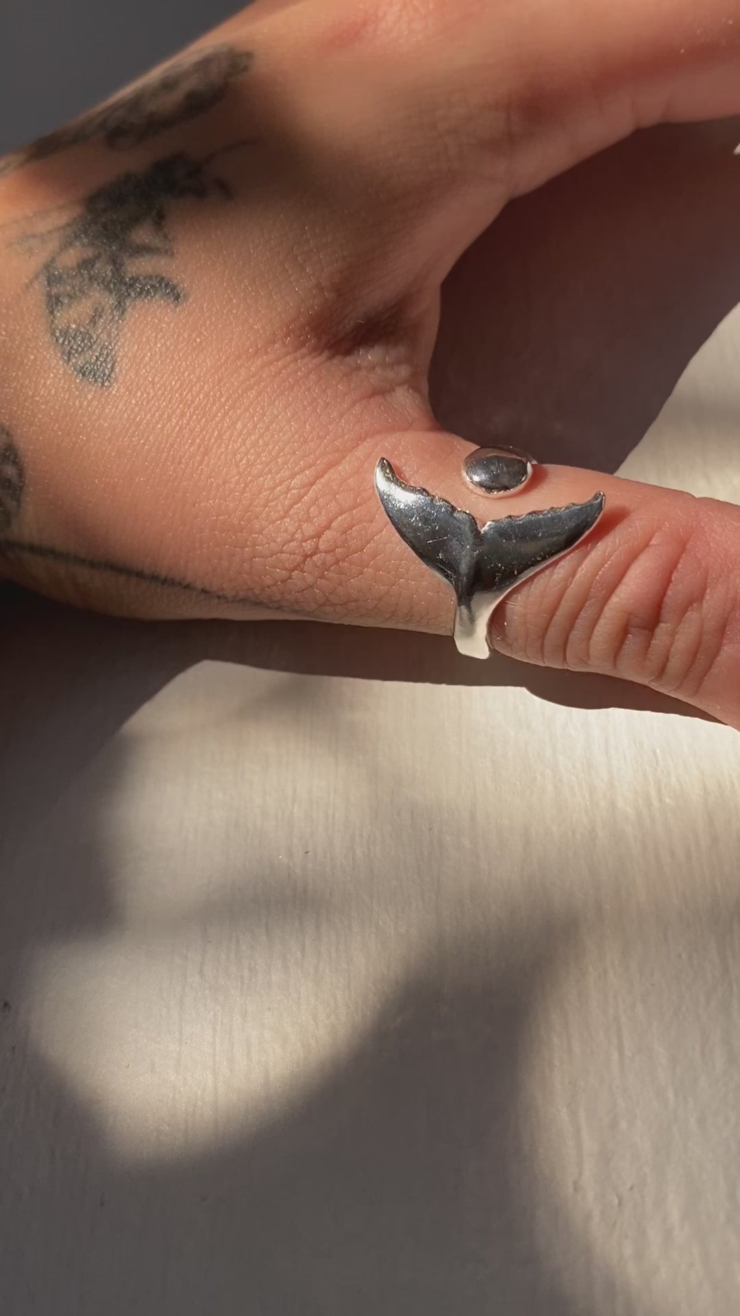 Anillo Cola de ballena