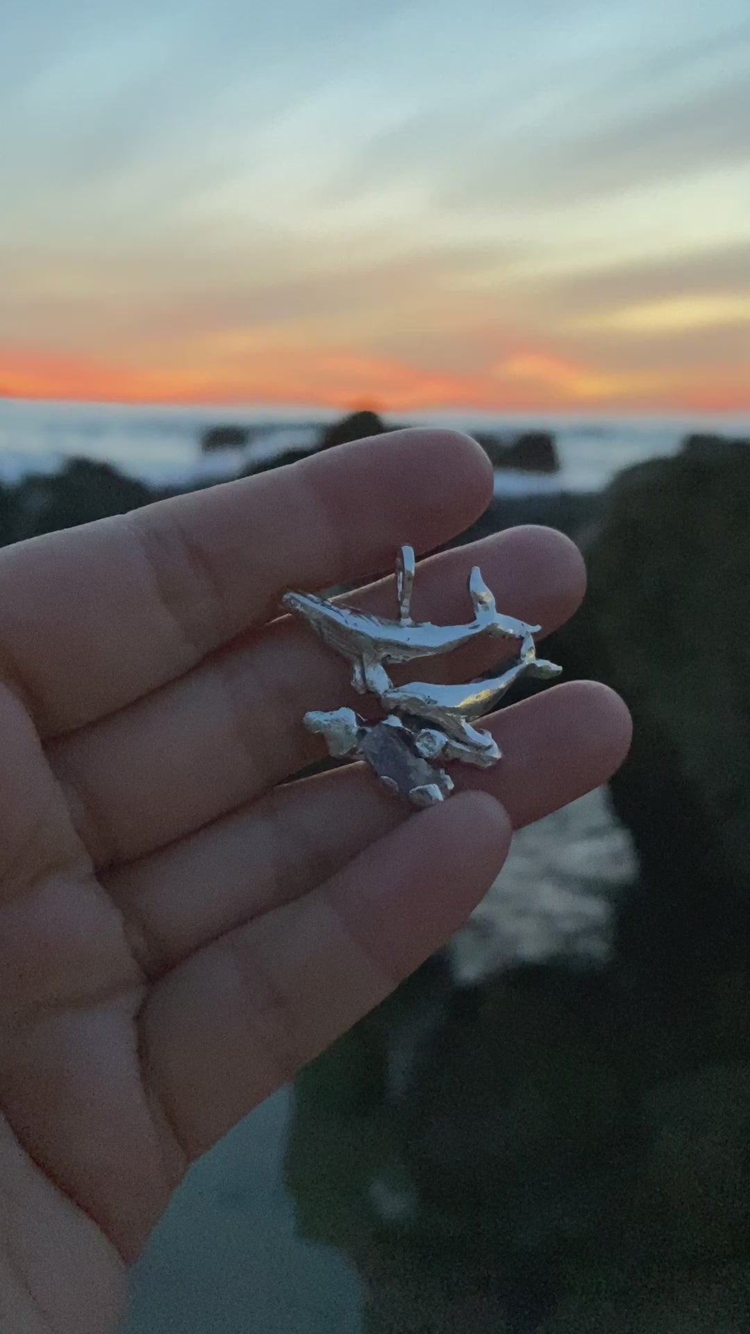 Colgante Amor Ballenas